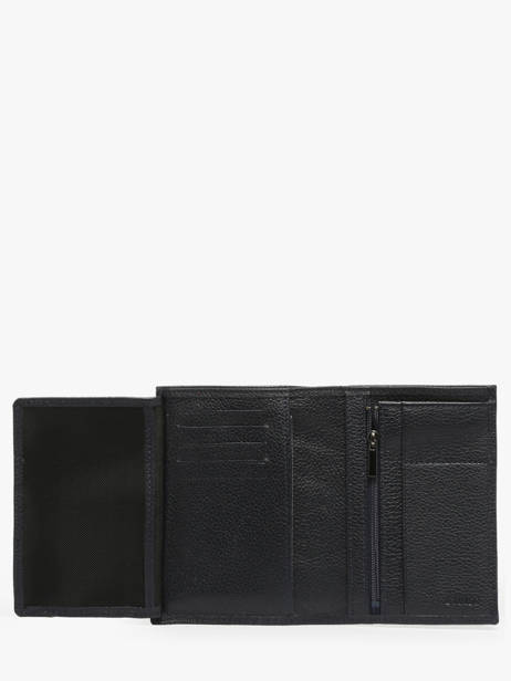 Portefeuille Leder Madras Etrier Blauw madras EMAD271 ander zicht 2